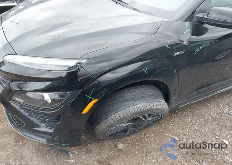 2022 Hyundai Kona N Line из США, поврежденный, VIN KM8K3CA31NU785456